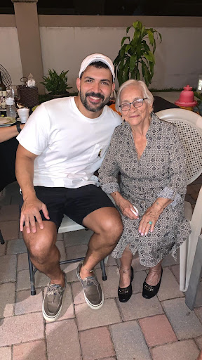 Foto familiar con abuela